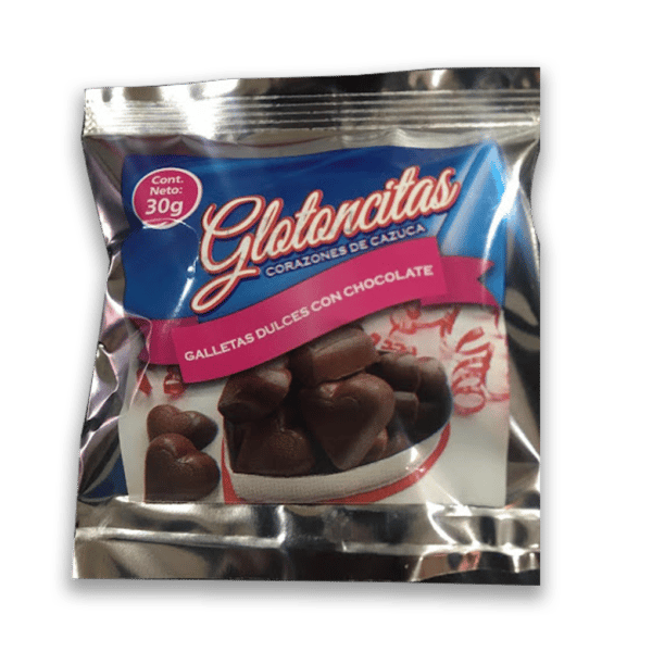 10 Paquetes Glotoncitas (Galletas cubiertas de chocolate) - Imagen 2